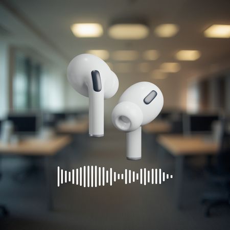 Som baixo nos AirPods