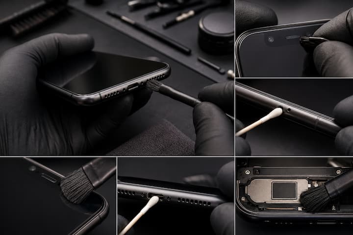 Limpeza de iPhone