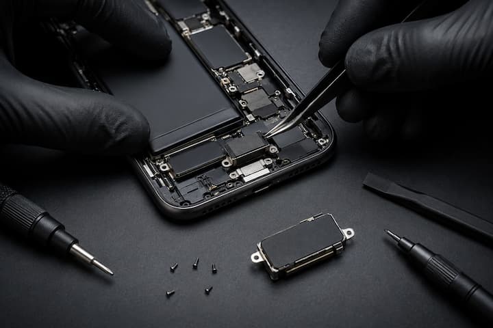 Substituição do vibra / Taptic Engine